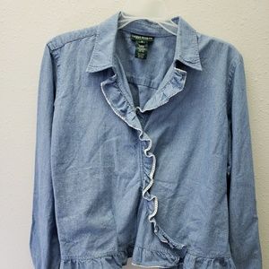 RALPH LAUREN JEAN TOP 🛑🛑🛑sale